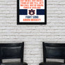Limited Edition Auburn Tigers War Eagle Fight Song Poster - Officially Licensed Print Art - 13x19"