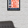 Limited Edition Auburn Tigers War Damn Eagle Poster - Letterpress Print Art - 13x19"