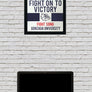 Limited Edition Gonzaga Bulldogs Fight Song Poster - Go, Gonzaga! Poster Art Print - 13x19"