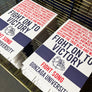 Limited Edition Gonzaga Bulldogs Fight Song Poster - Go, Gonzaga! Poster Art Print - 13x19"