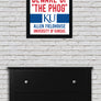 Limited Edition Kansas Jayhawks Beware of the Phog Poster Art Print - Gifts for Jayhawks Fans