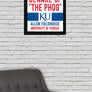 Limited Edition Kansas Jayhawks Beware of the Phog Poster Art Print - Gifts for Jayhawks Fans