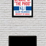 Limited Edition Kansas Jayhawks Beware of the Phog Poster Art Print - Gifts for Jayhawks Fans