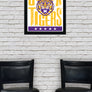 Limited Edition LSU Tigers Poster - Geaux Tigers Letterpress Art Print 13x19"