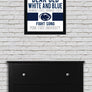 Limited Edition Penn State Fight Song Poster - Fight On State Print Art - 13x19"