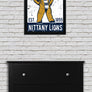 Limited Edition Penn State Mascot Poster - Vintage Nittany Lions Print Art - 13x19"