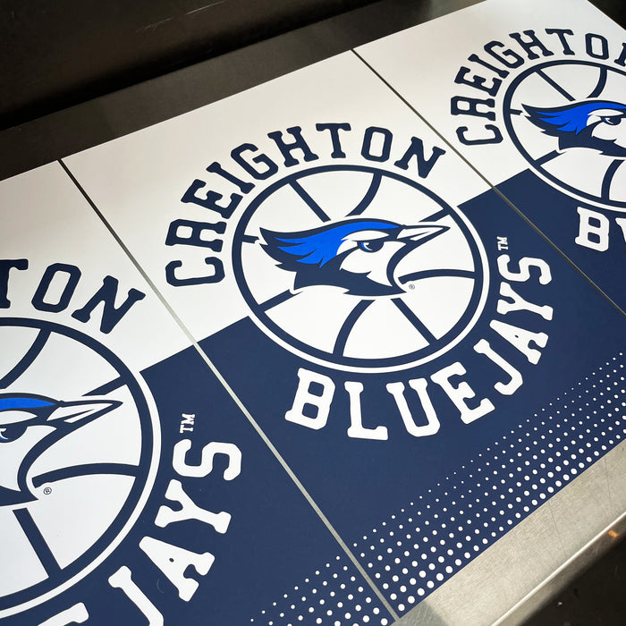Limited Edition Creighton Bluejays College Basketball Poster Art Print - 13x19"
