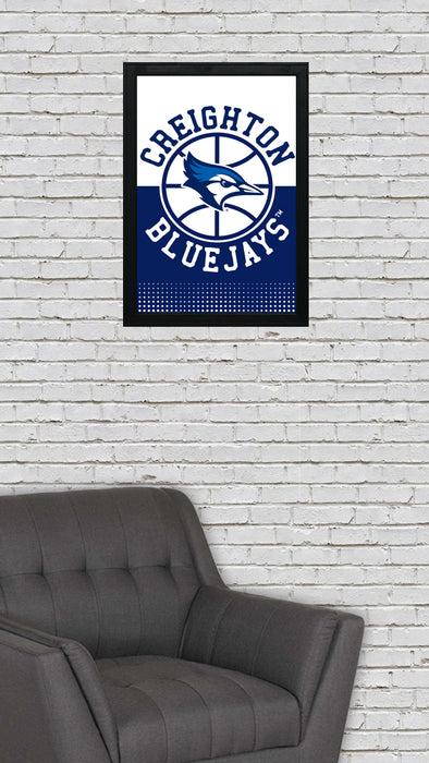 Limited Edition Creighton Bluejays College Basketball Poster Art Print - 13x19"