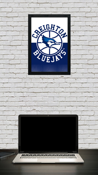 Limited Edition Creighton Bluejays College Basketball Poster Art Print - 13x19"