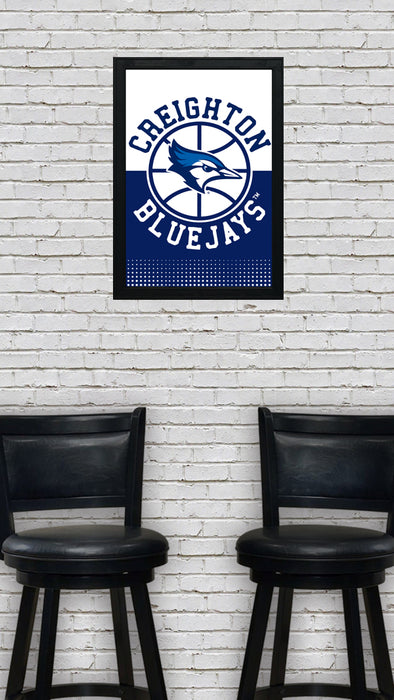 Limited Edition Creighton Bluejays College Basketball Poster Art Print - 13x19"