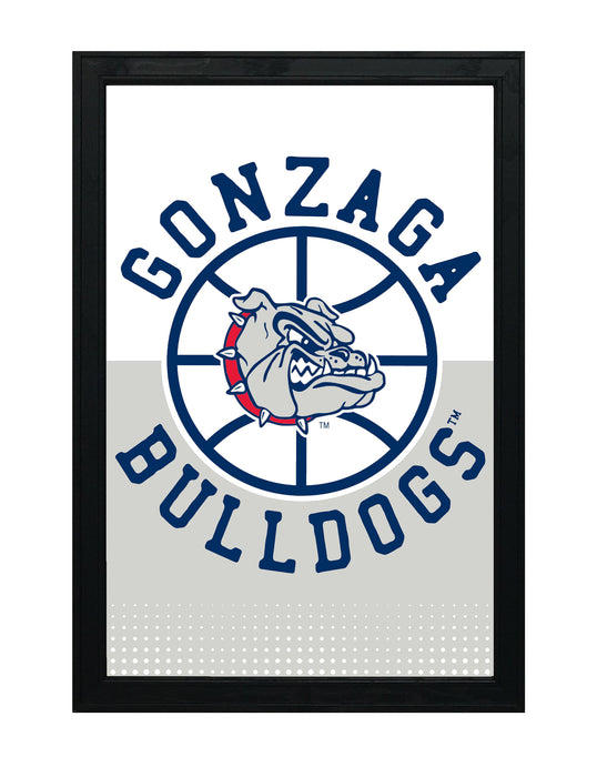 Limited Edition Gonzaga Bulldogs College Basketball Poster Art Print - 13x19"