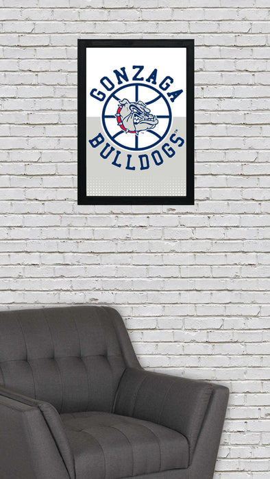 Limited Edition Gonzaga Bulldogs College Basketball Poster Art Print - 13x19"
