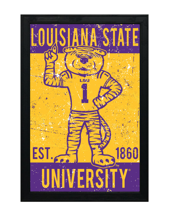 LSU Tigers Poster Art Prints