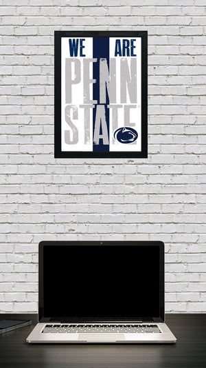Limited Edition We Are Penn State Poster - Letterpress Print Art - 13x19"