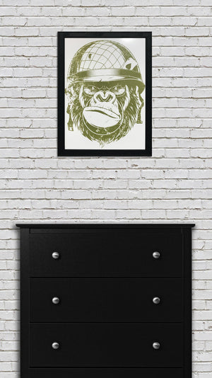 Limited Edition Ape Army - Reddit Apes Art Print / Poster - 13x19"