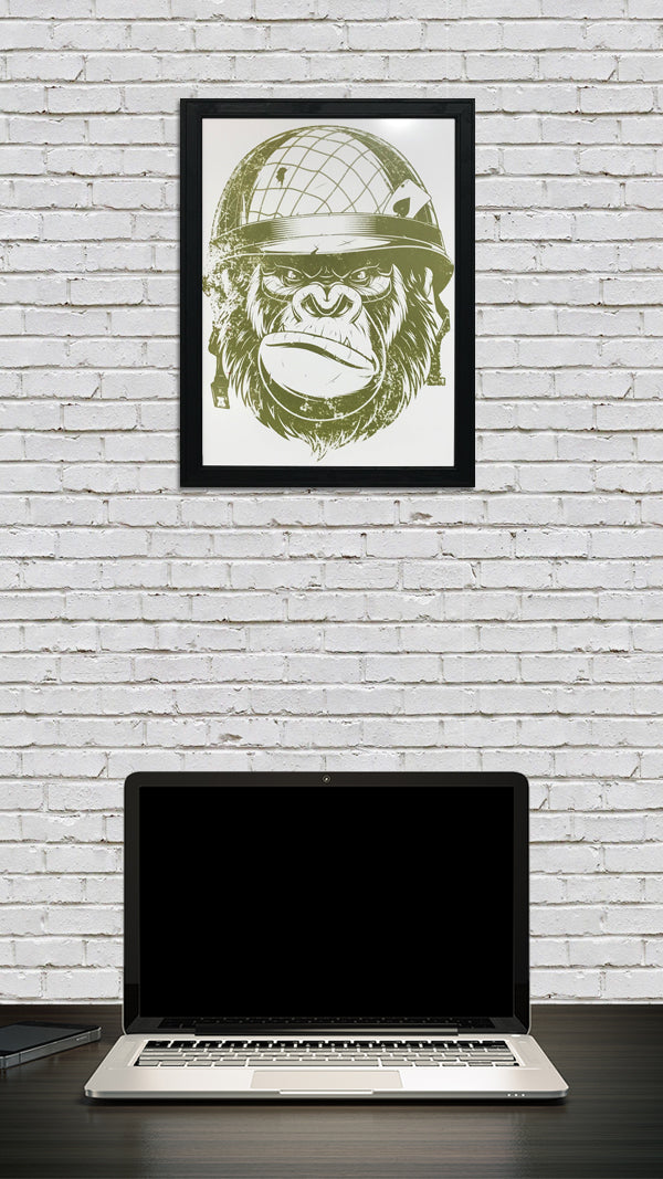 Limited Edition Ape Army - Reddit Apes Art Print / Poster - 13x19"