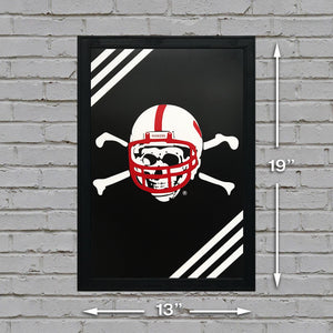 Limited Edition Nebraska Blackshirts College Football Poster - 13x19"