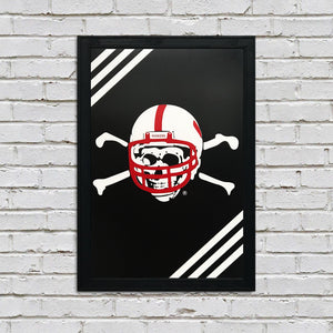 Limited Edition Nebraska Blackshirts College Football Poster - 13x19"