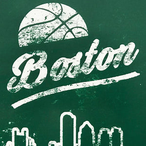 Limited Edition Vintage Boston Celtics Poster Art Print - 13x19"