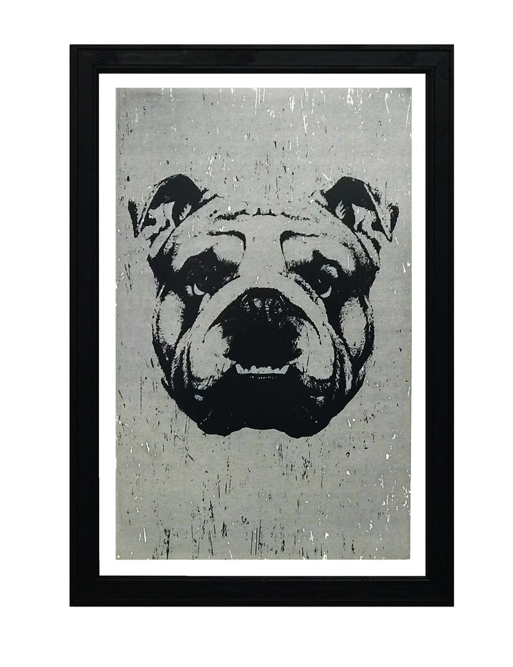 Limited Edition English Bulldog Art Poster - 13x19"