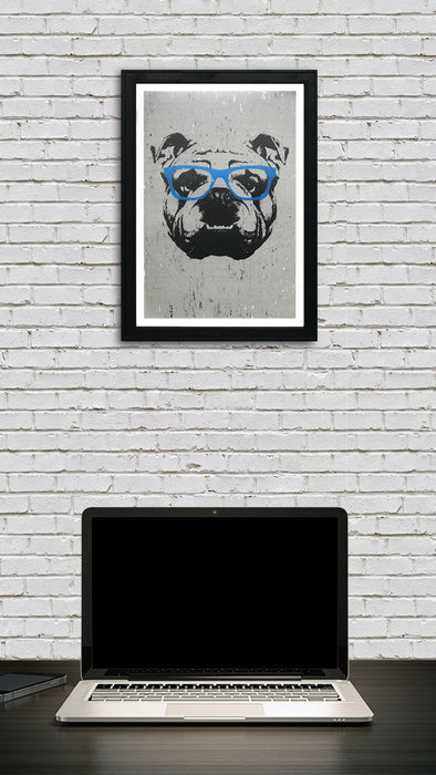 english bulldog wall art decor