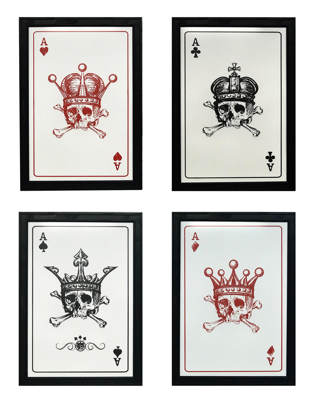 Limited Edition 4 of a Kind - Aces Poster Art - 13x19