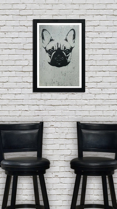 Limited Edition French Bulldog Art Poster / Print - 13x19"