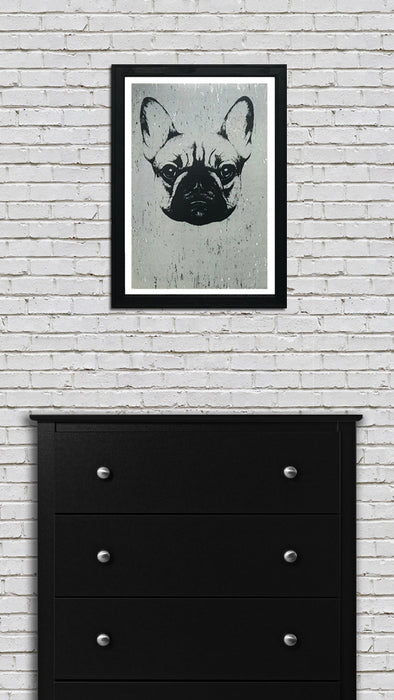 Limited Edition French Bulldog Art Poster / Print - 13x19"