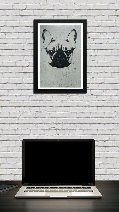 Limited Edition French Bulldog Art Poster / Print - 13x19"