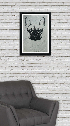 Limited Edition French Bulldog Art Poster / Print - 13x19"