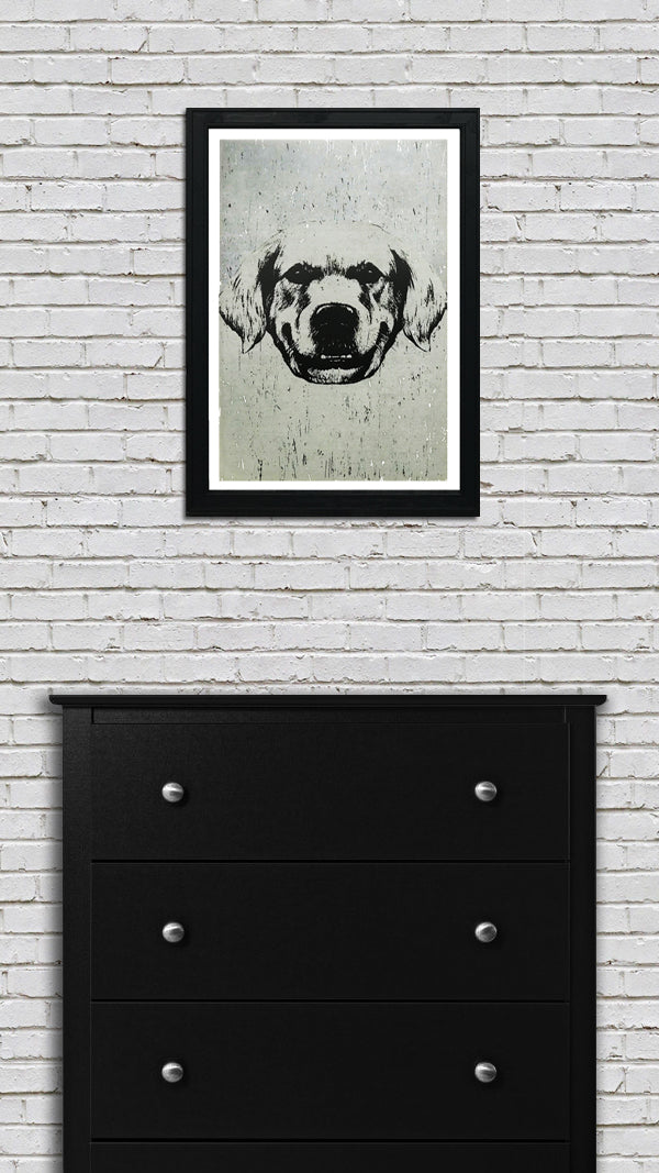 Limited Edition Golden Retriever Art Print / Poster - 13x19"