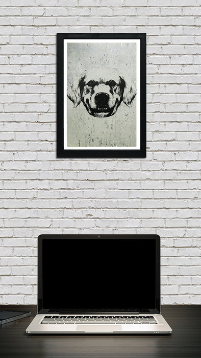 Limited Edition Golden Retriever Art Print / Poster - 13x19"