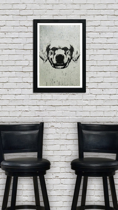 Limited Edition Golden Retriever Art Print / Poster - 13x19"