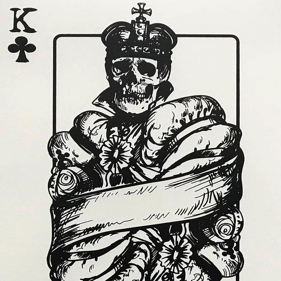 Limited Edition King of Clubs Poster Art Print - 13x19"