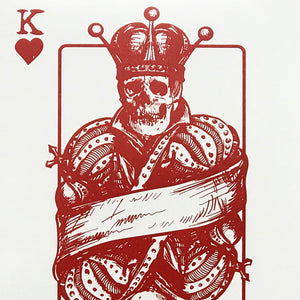 Limited Edition King of Hearts Poster Art Print - 13x19