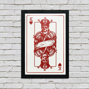Limited Edition 4 Kings Poster Art Print Set - 13x19"