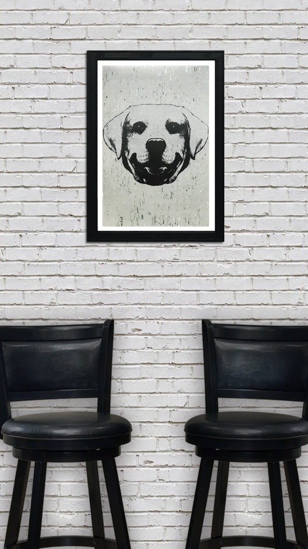 Limited Edition Labrador Retriever Poster Art Print - 13x19"