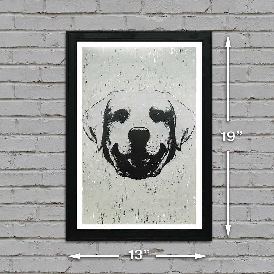 Limited Edition Labrador Retriever Poster Art Print - 13x19"