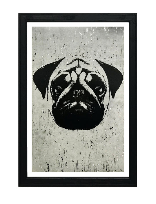Limited Edition Pug Art Poster - 13x19"