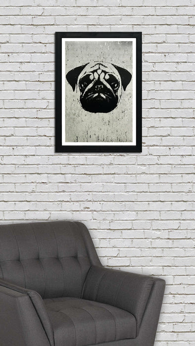 Limited Edition Pug Art Poster - 13x19"