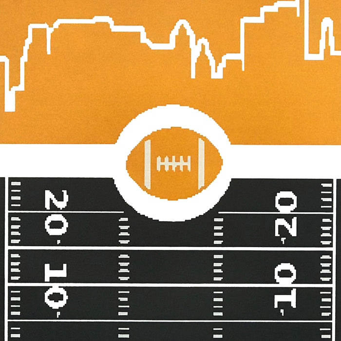 Limited Edition Green Bay Packers Poster Art - Retro Video Game Print - 13x19"