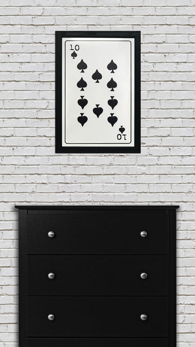 Limited Edition 10 of Spades Art Print / Poster - 13x19"
