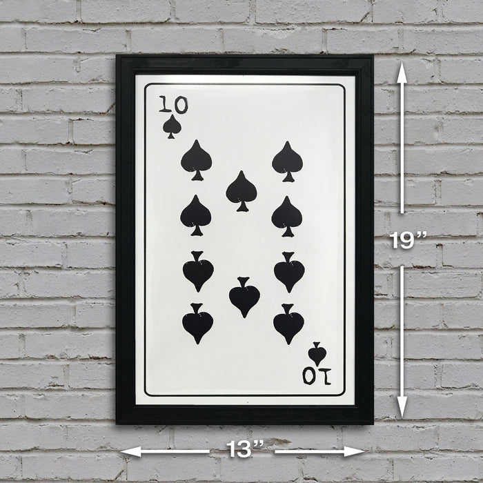Limited Edition 10 of Spades Art Print / Poster - 13x19"