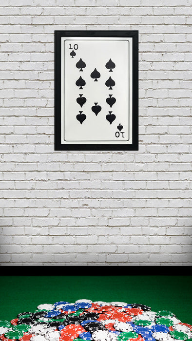 Limited Edition 10 of Spades Art Print / Poster - 13x19"