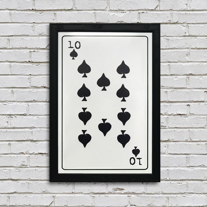 Limited Edition Royal Flush Complete Set Skeleton Card Art Prints / Posters - 13x19"