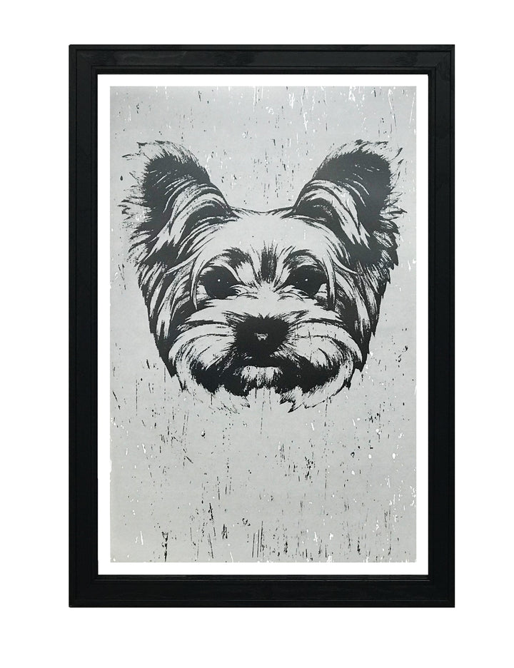 Limited Edition Yorkshire Terrier Art Poster / Print - 13x19"